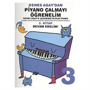 Denes Agay dan Piyano Çalmayı Öğrenelim 3 Kitap Porte Yayınları