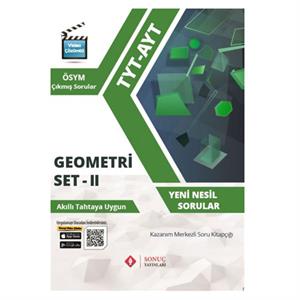 Sonuç TYT AYT Geometri Set 2 Sonuç Komisyon Sonuç Yayınları