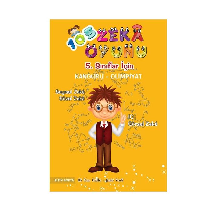 5 Sınıf 105 Zeka Oyunu Kanguru Olimpiyat Kitabı Nartest Yayınları