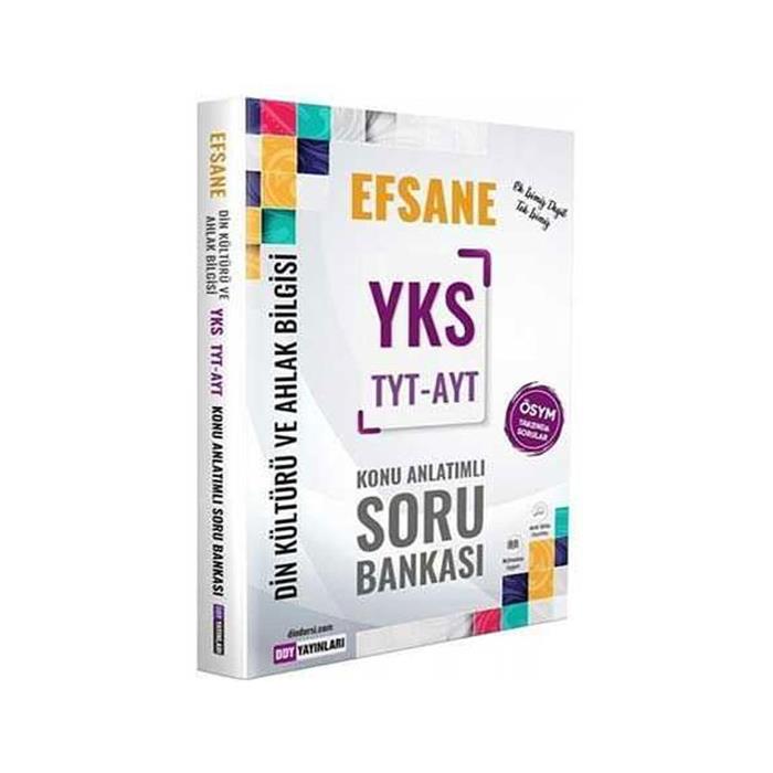 YKS Din Kültürü Efsane Konu Anlatımlı Soru Bankası DDY Yayınları
