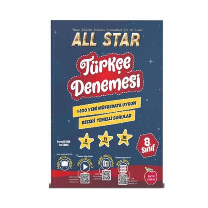 8 Sınıf LGS All Star Türkçe Deneme Newton Yayınları