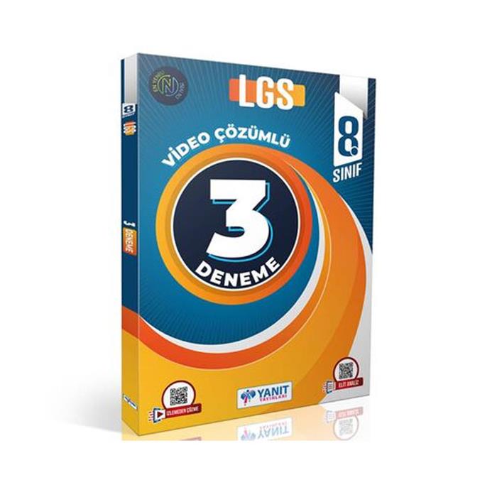 8 Sınıf LGS 3 Deneme Video Çözümlü Yanıt Yayınları