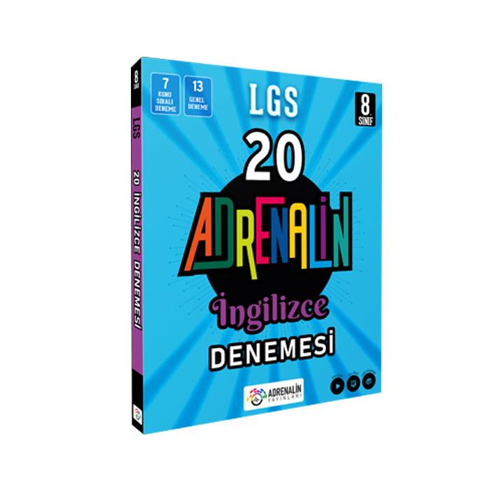 Adrenalin 8 Sınıf LGS İngilizce 20 Branş Denemesi
