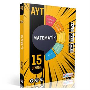 AYT Matematik 15 Deneme Köşe Bilgi Yayınları