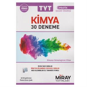 TYT Kimya 30 Deneme Miray Yayınları