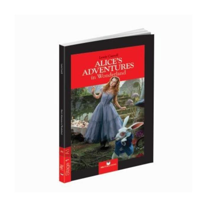 Stage 1 Alices Adventures In Wonderland İngilizce Hikaye Lewis Carroll MK Publications