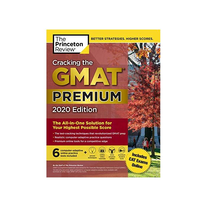 Cracking the GMAT Premium Edition with 6 Computer  Editions Penguin