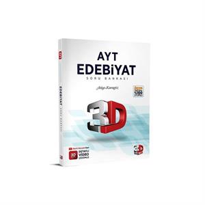 AYT Edebiyat Soru Bankası 3D Yayınları