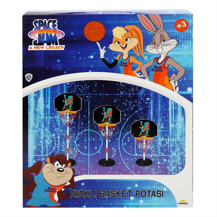 Looney Tunes Space Jam Ayaklı Basket Potası S00003195