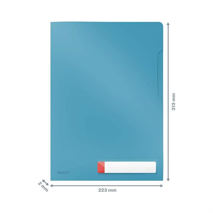 Leitz Cosy L Gizlilik Dosyası A4 Mavi 47080061