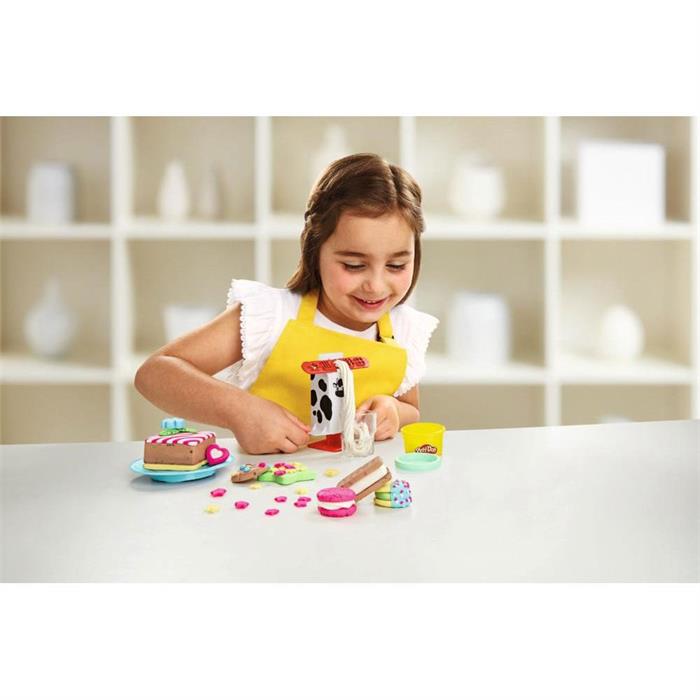 Play-Doh Mutfak Atölyesi Süt ve Kurabiye Seti E5112-E5471