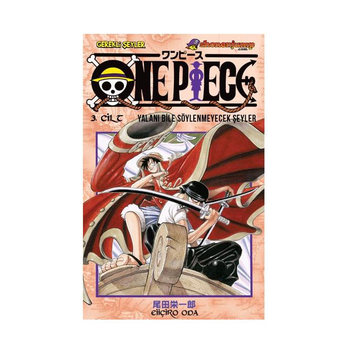 One Piece Cilt 3 Yalanı Bile Söylenmeyecek Şeyler Gerekli Şeyler Yayıncılık