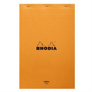 Rhodia Classic Üstten Zımbalı A4 Çizgili Defter Orange 19660C