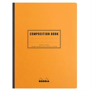 Rhodia Composition Book B5 Kareli Defter Orange 119228C