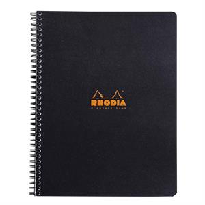 Rhodia 4 Colors Book A4 Çizgili Defter Black 193309C