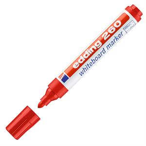 Edding E-260 Beyaz Tahta Kalemi Kırmızı