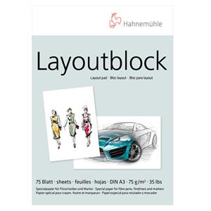 Hahnemühle Layout Blok Marker Defteri A3 75 Sayfa 10 625 060