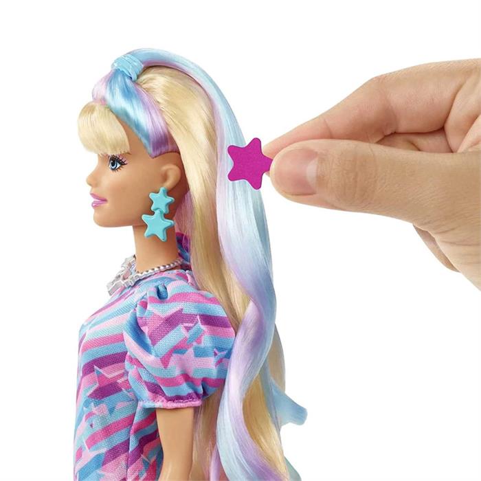 Barbie Upuzun Muhteşem Saçlı Bebekler HCM87-HCM88