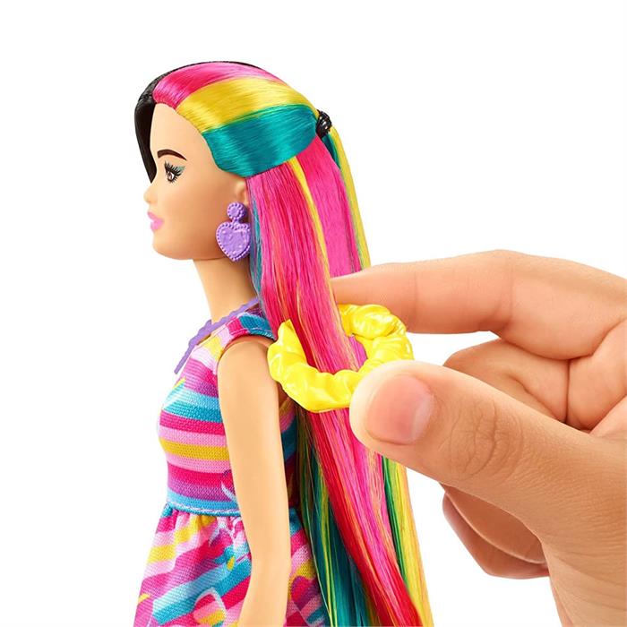 Barbie Upuzun Muhteşem Saçlı Bebekler HCM87-HCM90