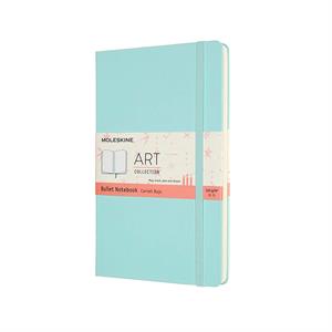 Moleskine Art Collection Bullet Notebook 13x21 Aquamarine