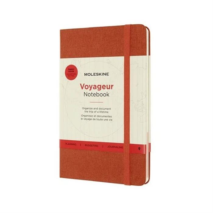 Moleskine Voyageur Travellers Notebook 11.5x17.5 Hibiscus Orange