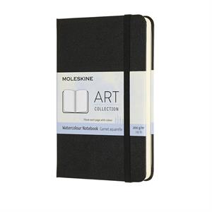 Moleskine Art Collection Watercolour Notebook 9x14 Black