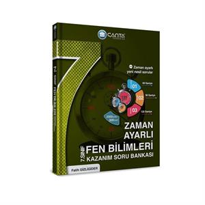7 Sınıf Yeni Fen Bilimleri Zaman Ayarlı Kazanım Soru Bankası Çanta Yayınları