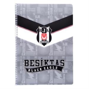 Beşiktaş Spiralli Kapak A4 80 Yaprak Çizgili Defter 463621