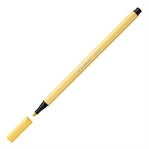 Stabilo Pen 68 Keçe Uçlu Kalem Açık Sarı 68-23