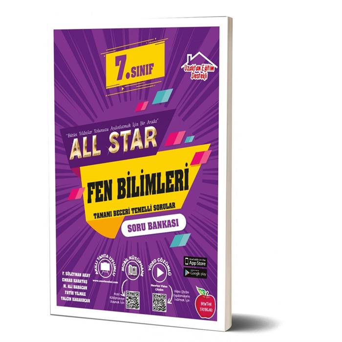 7 Sınıf All Star Türkçe Bilgiler Newton Yayınları