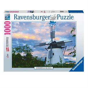Ravensburger Puzzle 1000 Parça Yel Değirmeni 171750