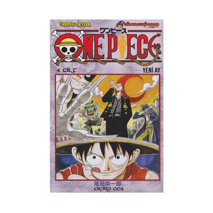 One Piece Cilt 4 Yeni Ay Eiiçiro Oda Gerekli Şeyler Yayınları