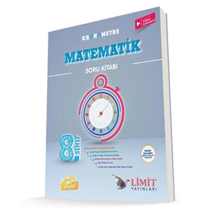 8 Sınıf Kronometre Matematik Soru Kitabı Limit Yayınları