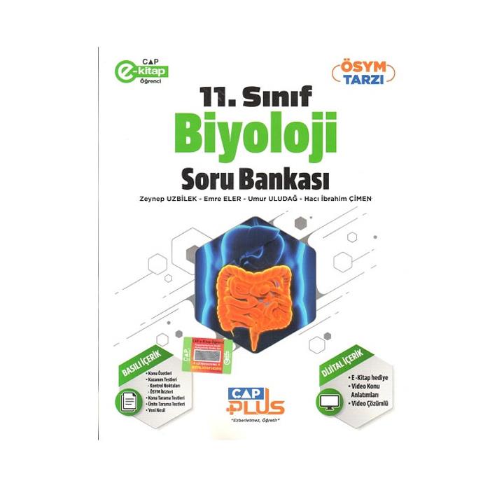 11 Sınıf Biyoloji Anadolu Lisesi Soru Bankası Çap Yayınları