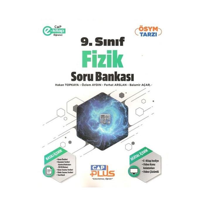 9 Sınıf Fizik Anadolu Lisesi Soru Bankası Çap Yayınları