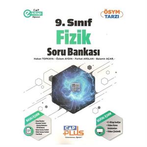 9 Sınıf Fizik Anadolu Lisesi Soru Bankası Çap Yayınları