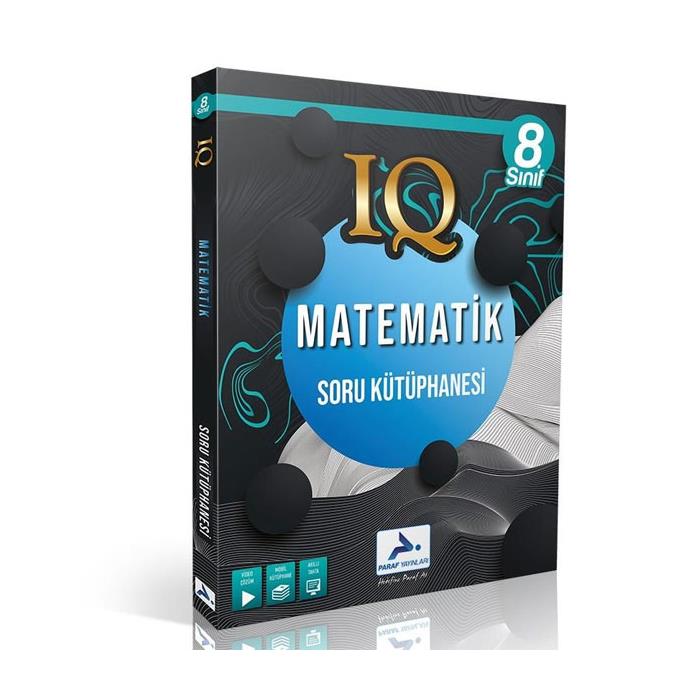 8 Sınıf IQ Matematik Soru Kütüphanesi Paraf Yayınları