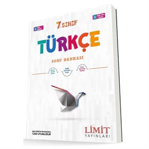 7 Sınıf Türkçe Soru Bankası Limit Yayınları