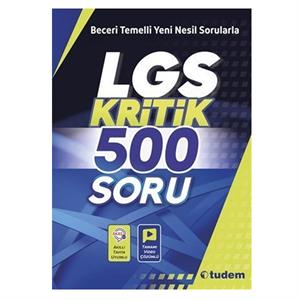 LGS Kritik 500 Soru Tudem Yayınları