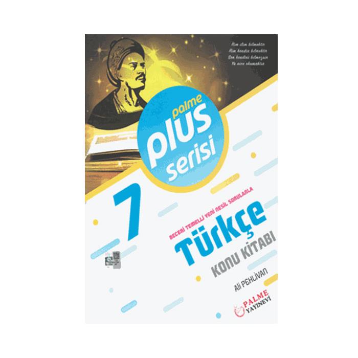 7 Sınıf Plus Türkçe Konu Anlatımlı Palme Yayınları