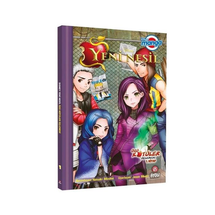 Disney Manga Yeni Nesil Özü Kötüler Üçlemesi 1 Kitap Beta 