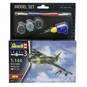 Revell Model Set Uçak Hawker Hunter FGA 63833