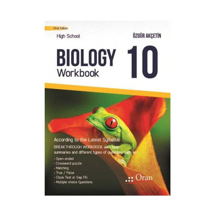 Biology Workbook 10 Oran Yayıncılık