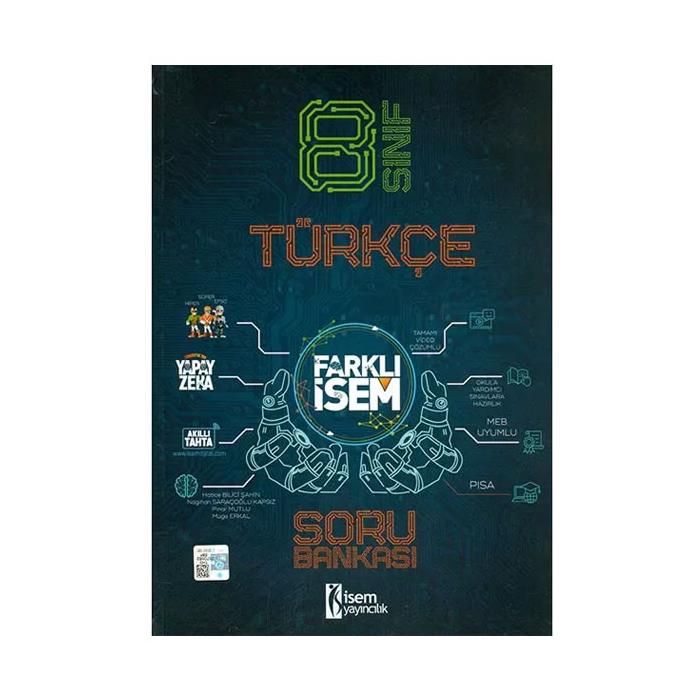 8 Sınıf Farklı İsem Türkçe Soru Bankası İsem Yayıncılık