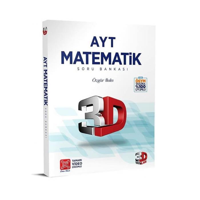 AYT Matematik Soru Bankası 3D Yayınları