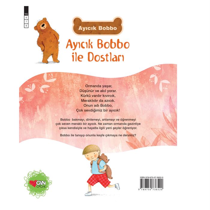Ayıcık Bobbo ile Dostları Roberto Piumini Can Çocuk Yayınları