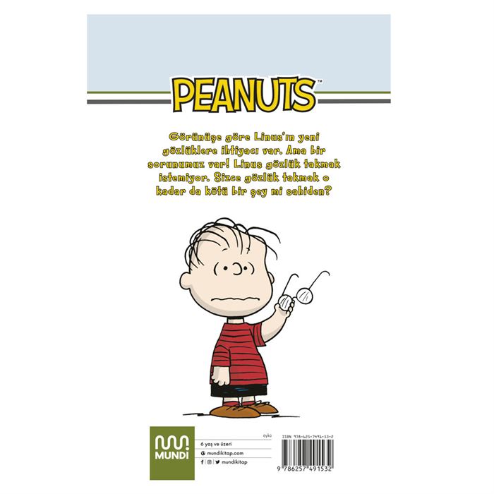Peanuts: Linus'un Yeni Gözlükleri Charles M. Schulz Mundi
