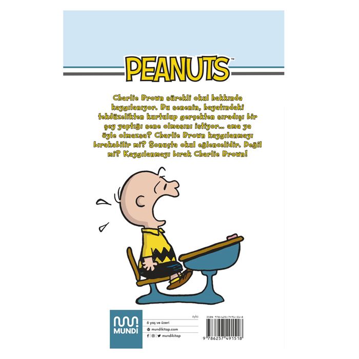 Peanuts: Okul Zamanı Charlie Brown Charles M. Schulz Mundi