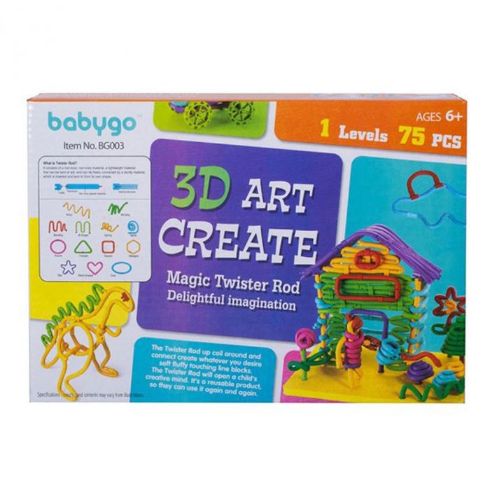 Babygo 3D Art Ceate Yapım Seti 9162