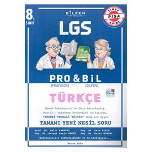 8 Sınıf LGS Türkçe Probil Soru Bankası Bilfen Yayınları